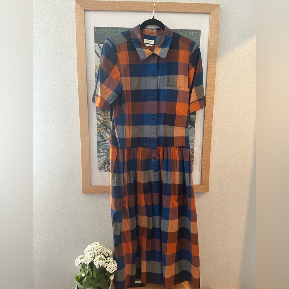 Toast plaid dress